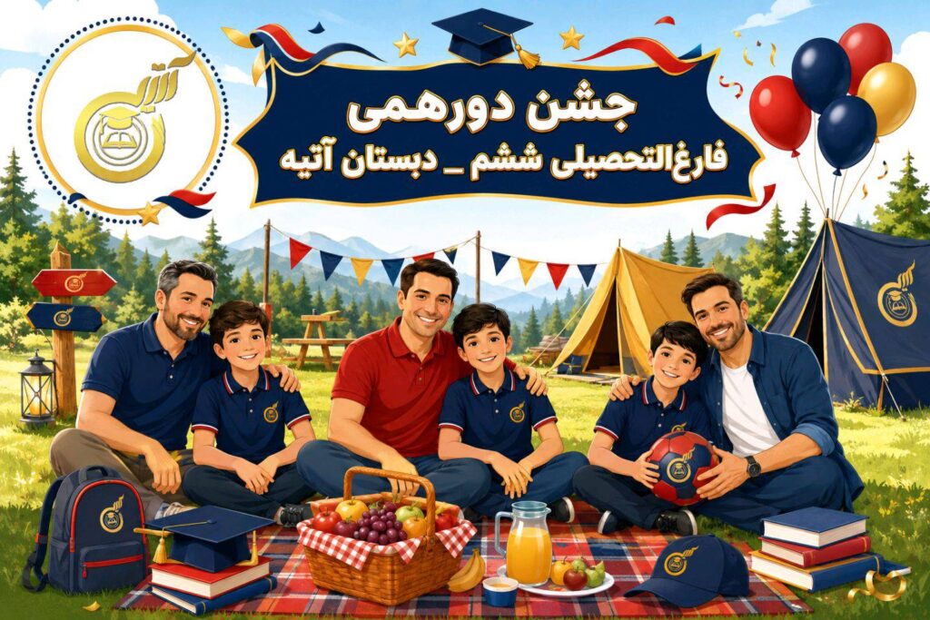 جشن فارغ التحصیلی ششمی ها
